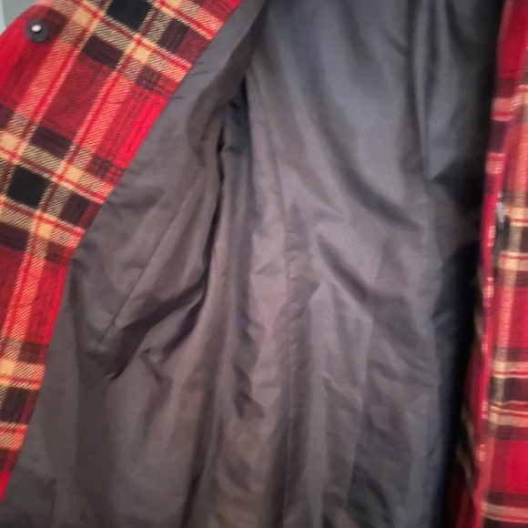 J. Jill Plaid Toggle Coat Jacket Small - Picture 8 of 9